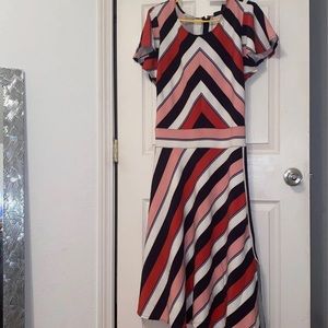 Lane Bryant Stripe Dress (needs to go ASAP)